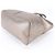 Loewe Belt Pattern Metallic Leather Tote Bag Golden - view 5
