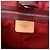 Loewe Belt Pattern Metallic Leather Tote Bag Golden - view 8