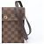 Bolsa de Ombro Louis Vuitton Damier Pimlico em Couro Damier ebene - vista 2