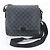 Louis Vuitton Damier Graphite District PM Schultertasche Schwarz