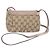Sac bandoulière Gucci GG Canvas Lovely Heart Beige