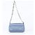 Bolsa de Ombro Gucci Azul Claro com Corrente - vista 3