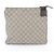 Borsa a tracolla Gucci GG Supreme in pelle Marrone - vista 3