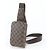Bolsa de corpo Louis Vuitton Damier Geronimos em couro Damier ebene