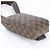 Bolsa de corpo Louis Vuitton Damier Geronimos em couro Damier ebene - vista 5