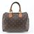 Louis Vuitton Monogram Speedy 25 Handtasche in Braun