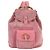Mochila de couro Gucci Old Bamboo Rosa