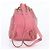 Mochila de couro Gucci Old Bamboo Rosa - vista 3