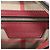 Bolsa Mini Boston em couro Burberry Nova Check Vermelho - vista 10