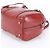 Bolsa Mini Boston em couro Burberry Nova Check Vermelho - vista 4