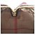 Bolsa Mini Boston em couro Burberry Nova Check Vermelho - vista 8
