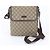 Borsa a tracolla Gucci GG Supreme in pelle Marrone