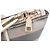 Sac cabas en cuir Burberry Check Beige - vue 8