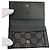 Tarjetero Gucci Gris de PVC y cuero Castaño - vista 3