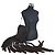 Bottega Veneta Borsa a tracolla The fringe Pouch in pelle e shearling marrone - vista 2