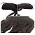 Bottega Veneta Borsa a tracolla The fringe Pouch in pelle e shearling marrone - vista 4