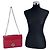 Gucci Bolso de hombro Medium de piel charol magenta con GG entrelazadas Rosa - vista 2