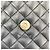 Autre Marque Bolsa de ombro envelope YSL em couro preto tri-quilted - vista 7