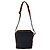 Fendi Borsa a tracolla messenger in tela denim blu scuro con tracolla a righe - vista 3