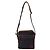 Fendi Borsa a tracolla messenger in tela denim blu scuro con tracolla a righe - vista 8