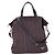 Prada Vintage Multicolour Patterned Cloth 2 Way Tote Shoulder Bag Purple