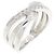 Autre Marque Anillo Vendome Au750 Diamante Plata