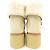 Botas de pele de carneiro Hermès Hemisphere Marrom Branco Bege - vista 5