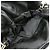 Borsa a pochette Loewe Puffer Flamenco in pelle di agnello e vitello Nero - vista 10