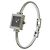 Reloj Gucci 1900L de acero inoxidable Negro - vista 2