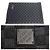 Bufanda Louis Vuitton Neo Petit Damier de lana Negro - vista 3