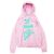 Sweatshirt em French Terry Gucci CHERRY Rosa
