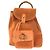 Gucci Bamboo Rucksack aus Wildleder Braun Golden Orange