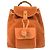 Gucci Bamboo Rucksack aus Wildleder Braun Golden Orange - Ansicht 13
