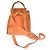 Gucci Bamboo Rucksack aus Wildleder Braun Golden Orange - Ansicht 3