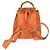 Gucci Bamboo Rucksack aus Wildleder Braun Golden Orange - Ansicht 4