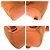 Gucci Bamboo Rucksack aus Wildleder Braun Golden Orange - Ansicht 5
