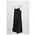 Autre Marque SIYAZU Schwarzes Midikleid mit Spaghettiträgern - Ansicht 4