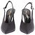 Autre Marque SAINT LAURENT Slingback Absatzschuhe Schwarz Leder 37 - Ansicht 3