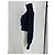 Autre Marque Camisola de algodão preta ORSEUND IRIS XS Preto - vista 4