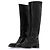 Prada Bottes hautes croco noires