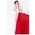 Autre Marque Top cropped rosso ANNA OCTOBER - vista 3