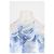 Autre Marque AJE Blaues Blumenkleid mit Rüschen - Ansicht 2