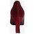 Dior Décolleté Mary-Jane in raso color vino - size EU 38.5 Rosso - vista 3
