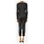 Pleats Please Conjunto de top plisado y pantalones negros - size M - vista 2