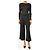 Pleats Please Conjunto de top plisado y pantalones negros - size M - vista 3