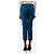 Joseph Pantalones stretch de gabardina azul - size UK 8 - vista 3