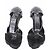 Autre Marque Sandalen aus schwarzem Lackleder - Ansicht 4