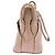 Borsa a secchiello in pelle beige Robert Clergerie - vista 3