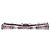 Autre Marque Clutch aus bedrucktem Leder Braun - Ansicht 4