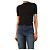 Autre Marque Top de lã preto de manga curta - size S